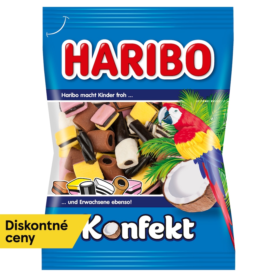 Haribo Konfekt Confectionery with Liquorice Flavour 100 g