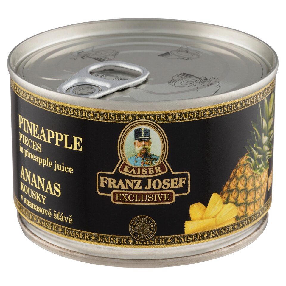 Franz Josef Kaiser Exclusive Ananas kousky v ananasové šťávě 227g