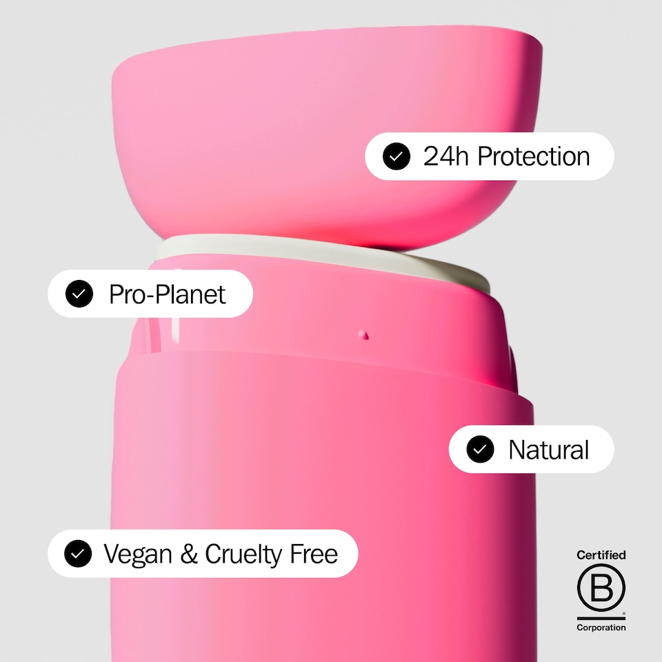 image 1 of Fussy Refillable Natural Deodorant Coconut Milk 40g