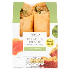 Tesco Falafel & Houmous Wrap