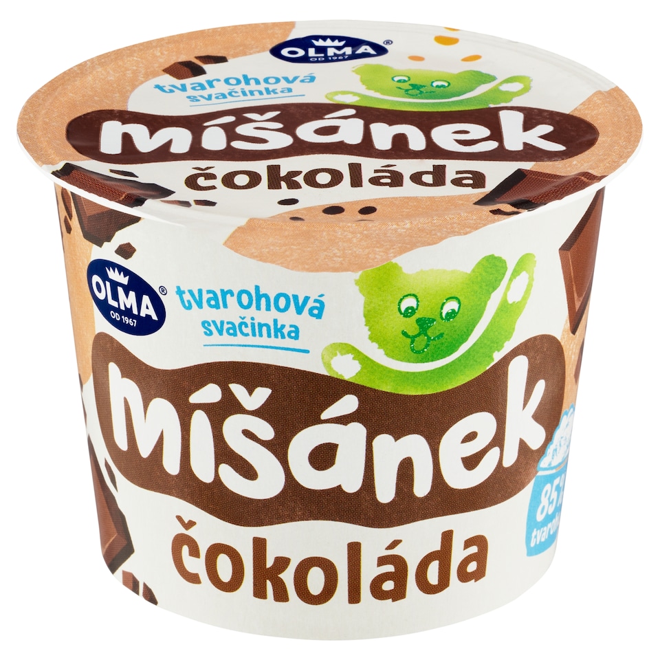 obrázok 1 z Olma Míšánek Krémový polotučný tvaroh čokoládový 90 g
