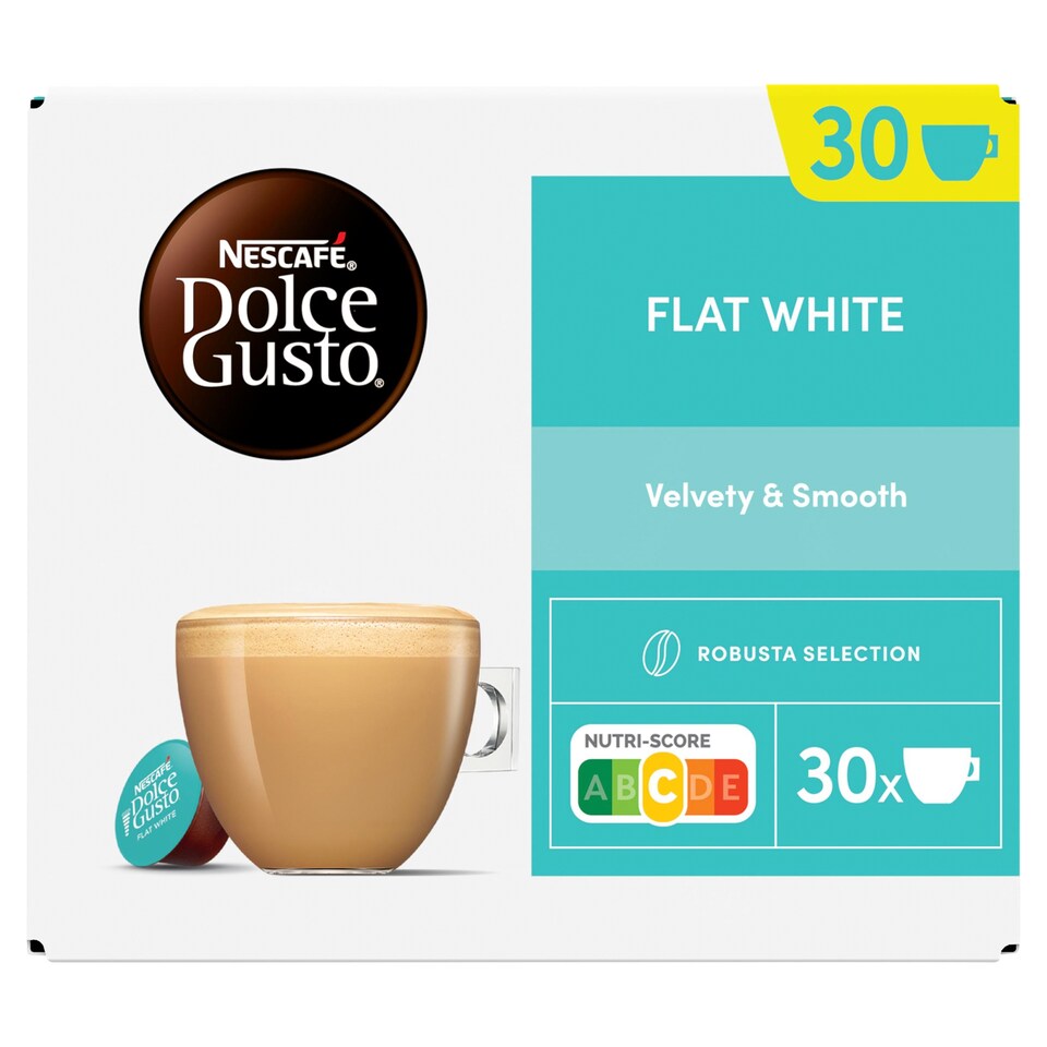 image 1 of NESCAFÉ Dolce Gusto Flat White - Coffee Capsules - 30 pcs