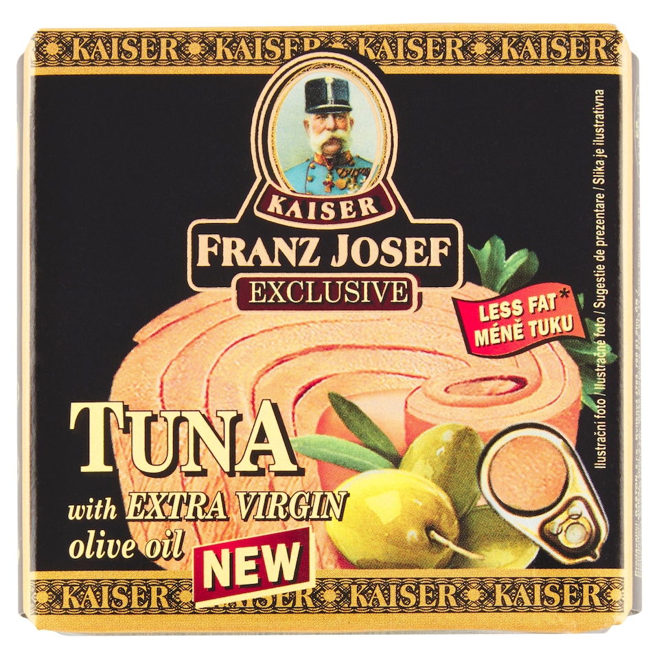 Franz Josef Kaiser Exclusive Tuňák s extra panenským olivovým olejem 60g