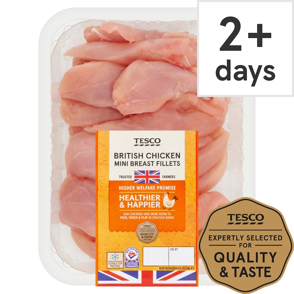 Tesco Chicken Breast Mini Fillets 650g
