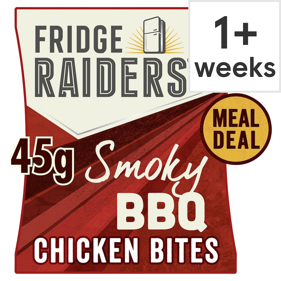 Fridge Raiders Smoky BBQ Chicken Bites 45g