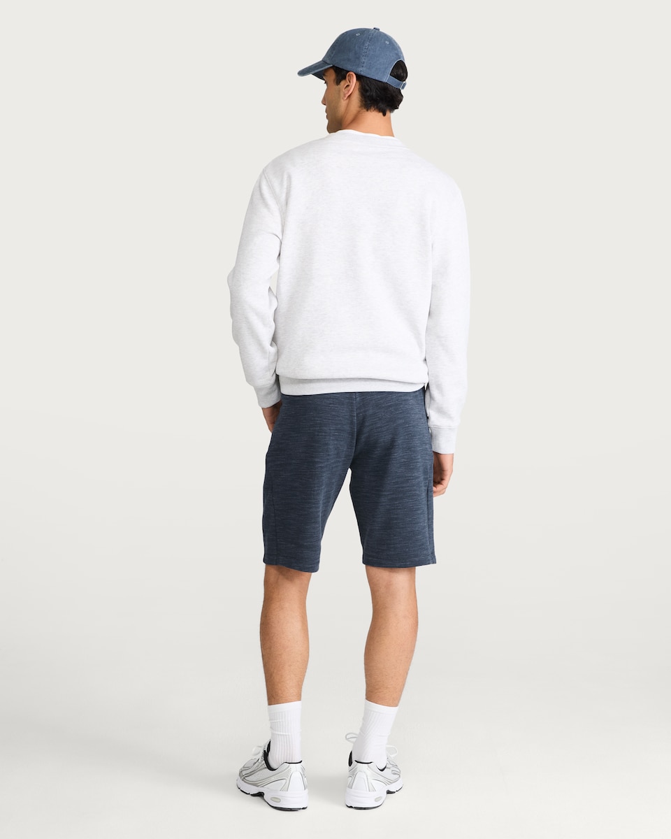 image 1 of F&F Drawstring Inject Tech Shorts in Navy