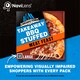 image 2 of Chicago Town Takeaway BBQ Stuffed Crust Magnifcent Meat Feast Pizza 640g