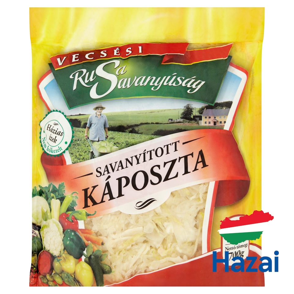 Rusa Savanyúság Pickled Cabbage 700 g