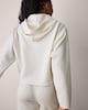 image 5 of F&F Active AFTERCLASS Textured Hoodie in Cream