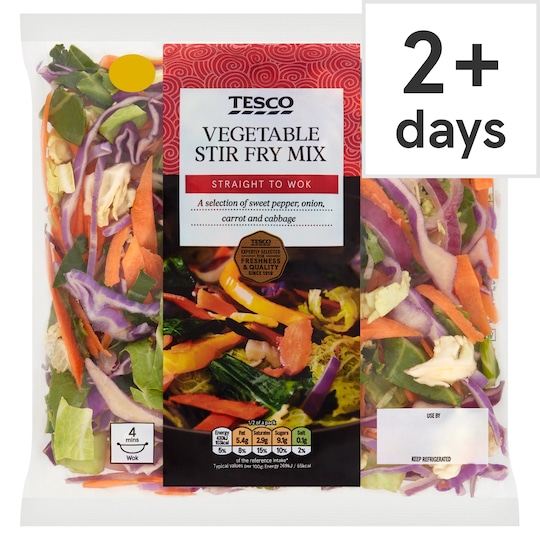 Tesco Vegetable Stir Fry 320G Tesco Groceries