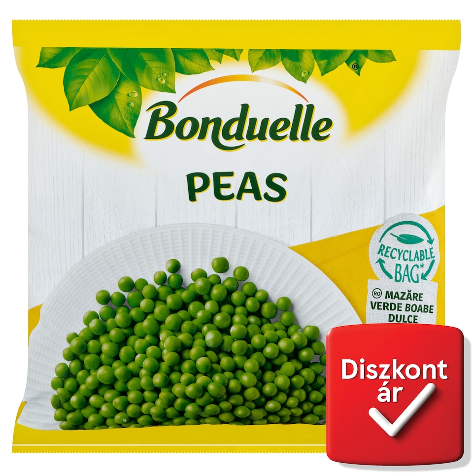 Bonduelle gyorsfagyasztott zöldborsó 1000 g  1. kép