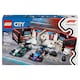 Obrázek 1 pro produkt LEGO City 60444 Garáž F1 a vozy Mercedes-AMG a Alpine