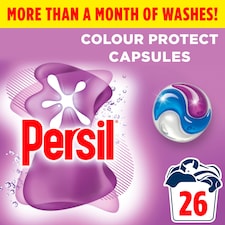 Persil Colour Protect 3 in 1 Laundry Detergent Capsules 26w 548.6g