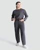 image 1 of F&F Cotton Blend Sweatshirt and Joggers Lounge Set in Grey