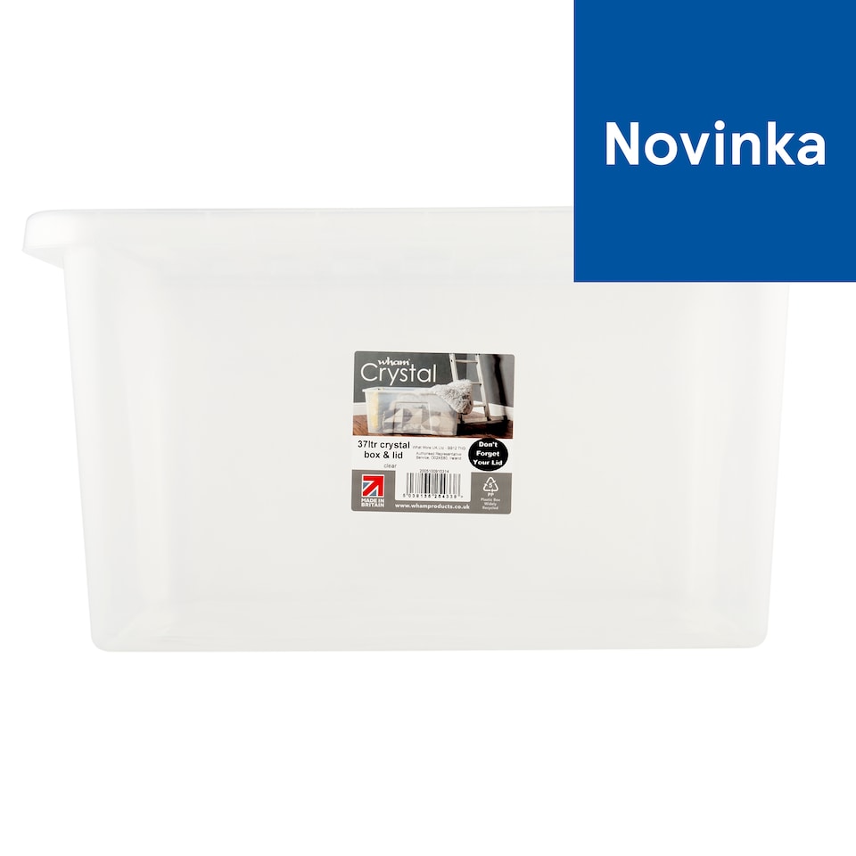 image 1 of Wham Crystal Box & Lid 37 L
