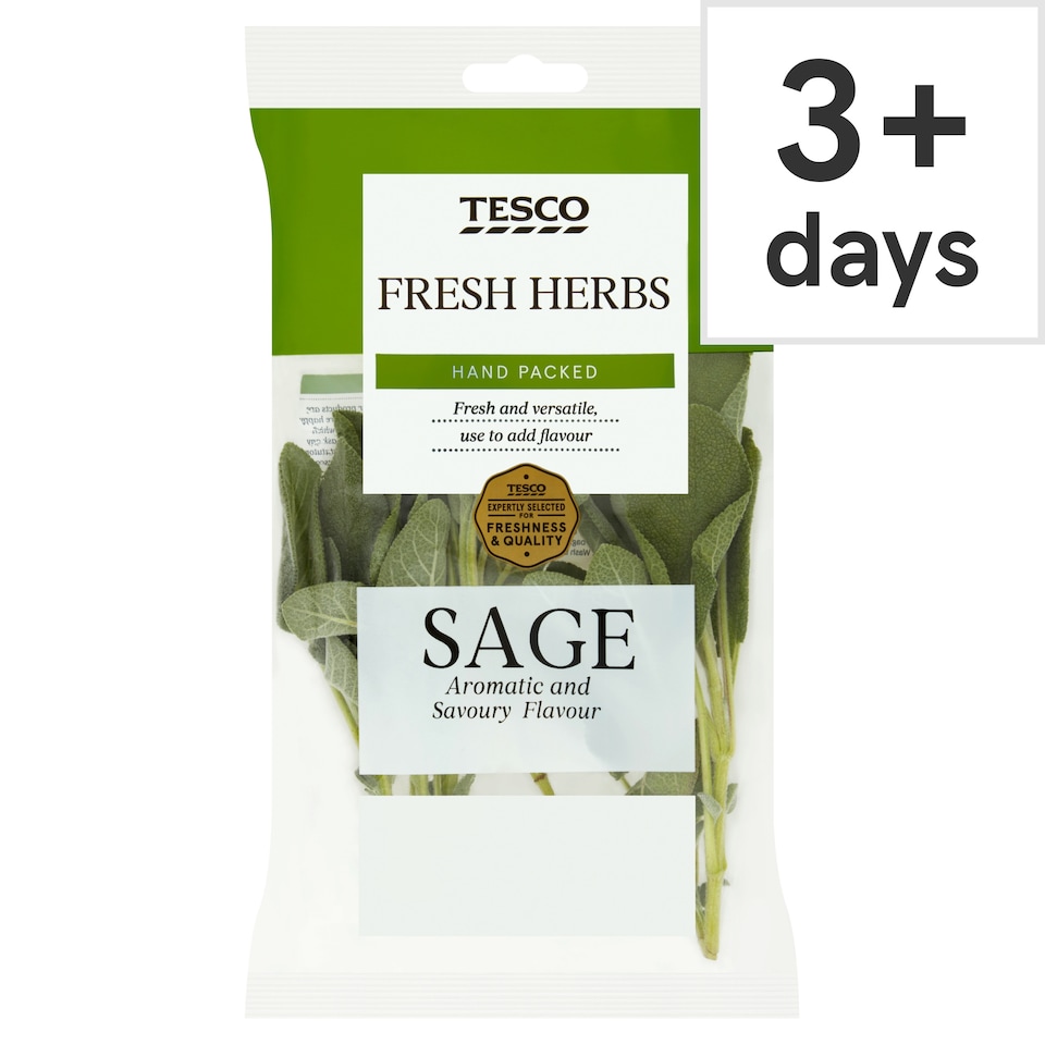 image 1 of Tesco Fresh Herbs Sage 20G
