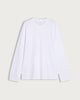 image 4 of F&F Pure Cotton Regular Fit Crew Neck Long Sleeved Top in White