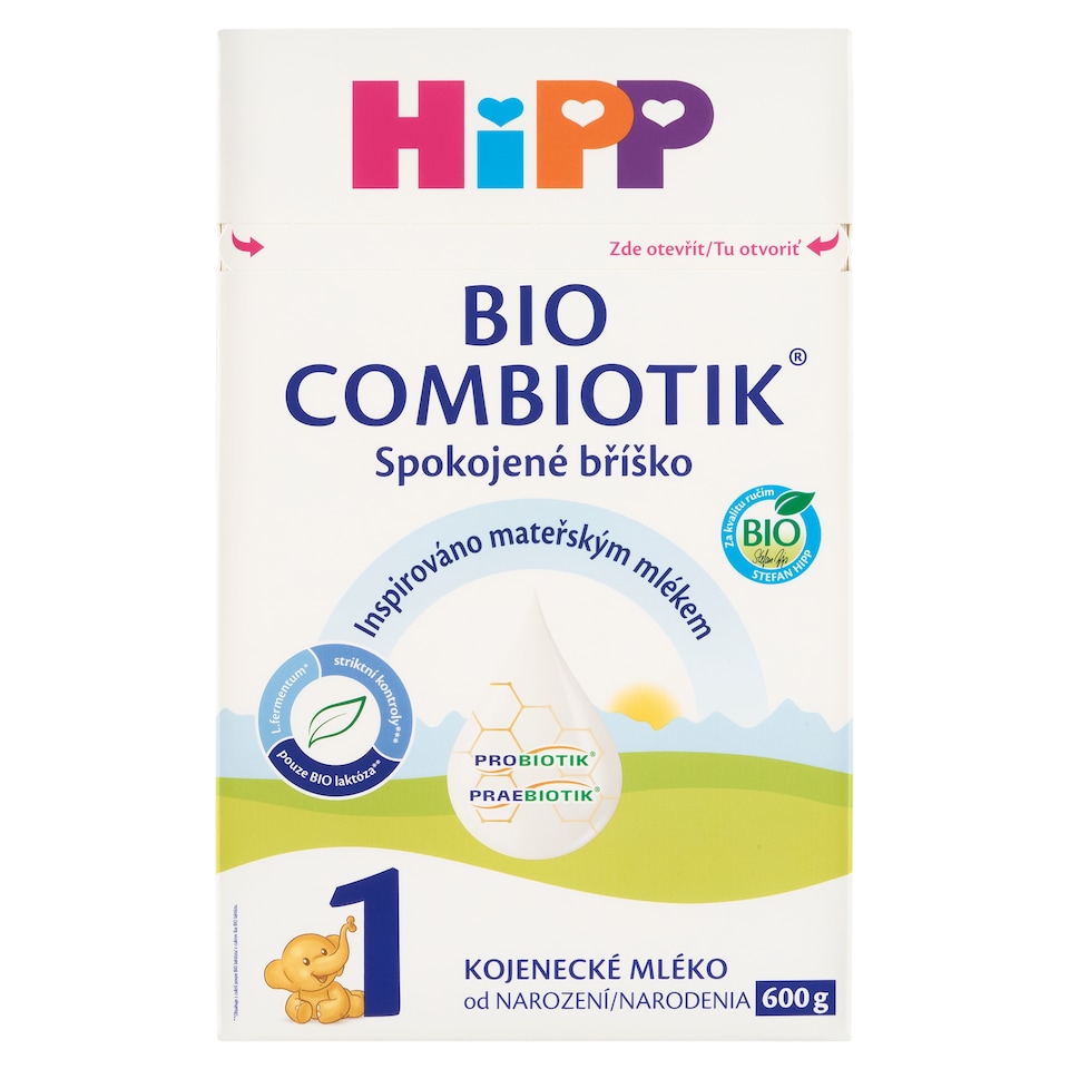 image 1 of HiPP Combiotik 1 Organic First Baby Milk from Birth 600 g