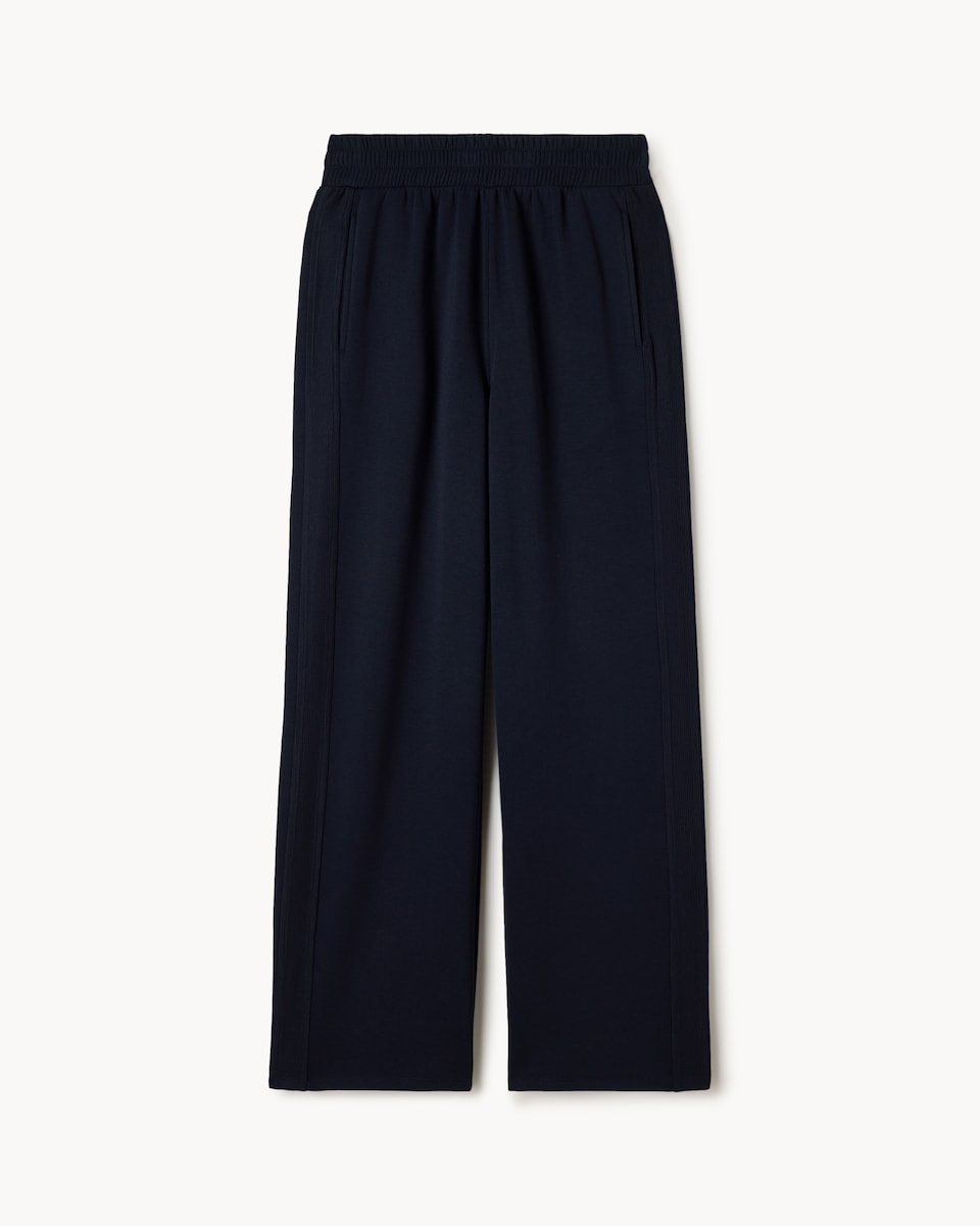 image 1 of F&F Active Wide Leg Joggers in Navy