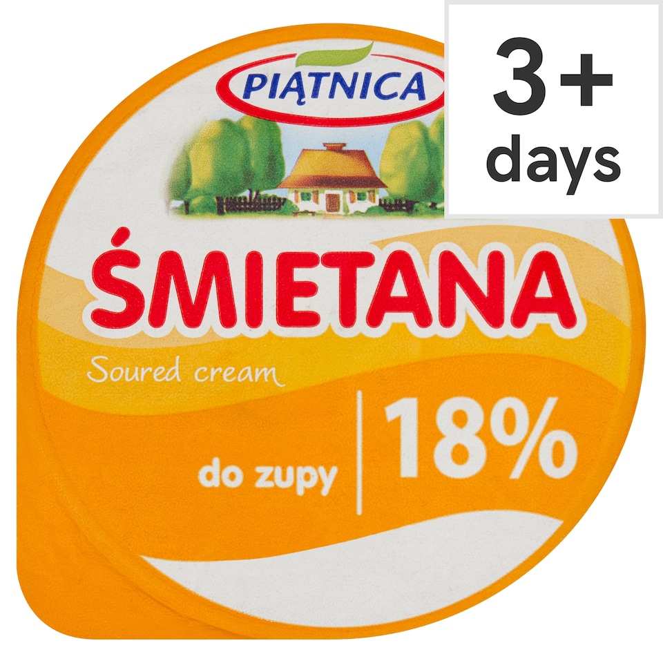Piatnica Smietana Sour Cream 18% Fat 200G