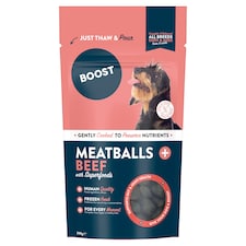 BOOST Beef Meatballs with Superfoods For Dogs 200g