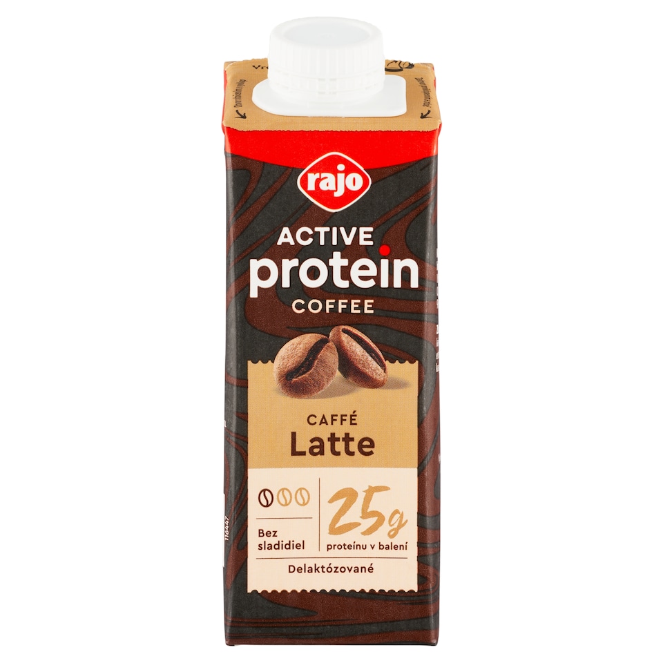 obrázok 1 z Rajo Active Protein Kávový mliečny nápoj 250 ml