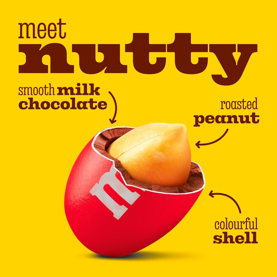 image 1 of M&M's Peanut Milk Chocolate Limited Edition Christmas Mix 112g