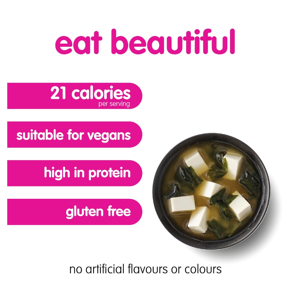 image 1 of itsu traditional miso easy soup 5x21g