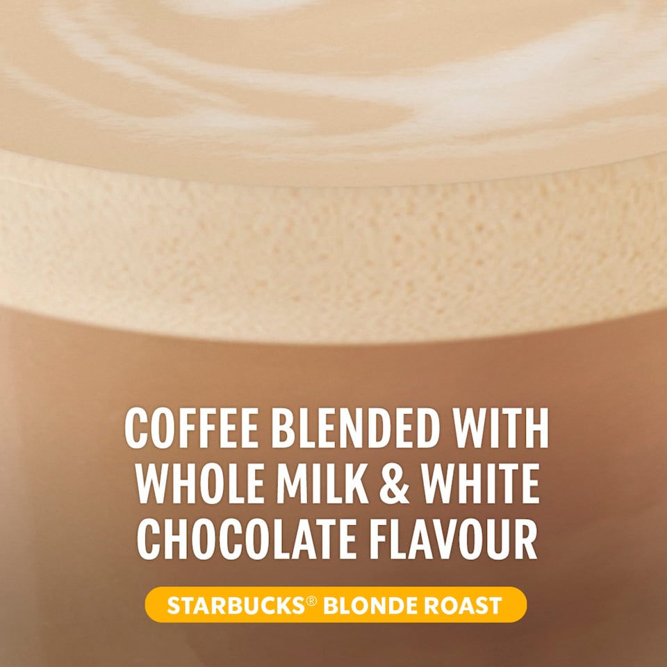 image 1 of Starbucks by Nescafe Dolce Gusto White Mocha Coffee Pods x12 123g