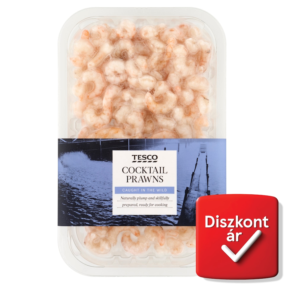Tesco gyorsfagyasztott koktélgarnéla 192 g