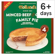 Holland's Minced Beef & Onion Family Pie