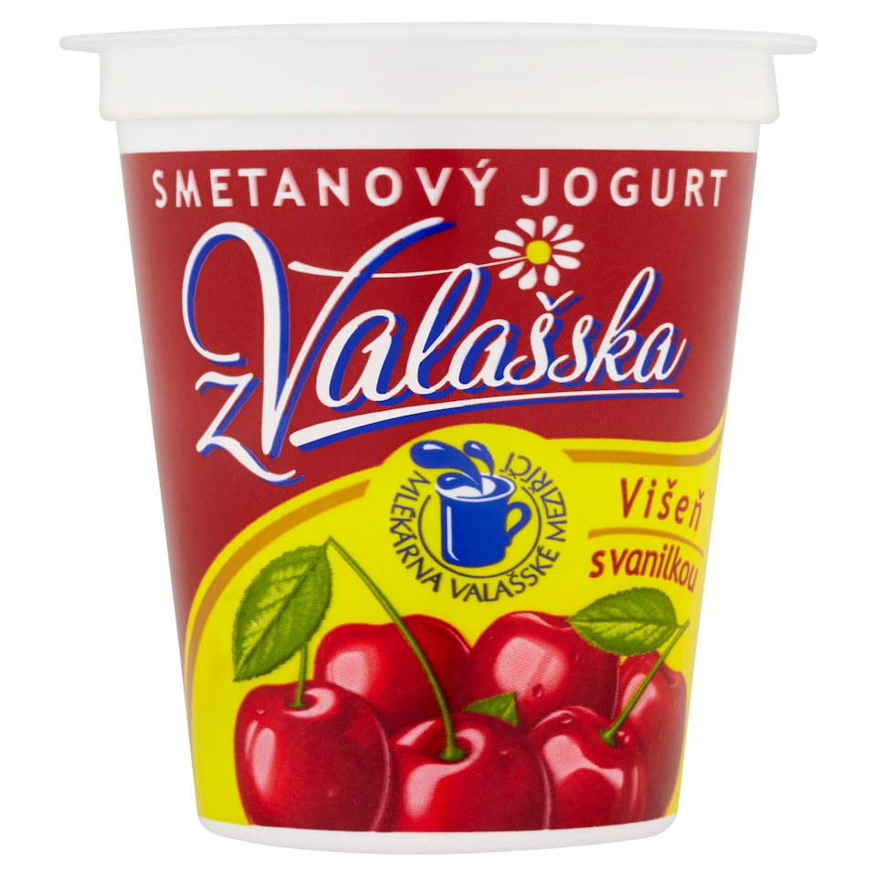 image 1 of Mlékárna Valašské Meziříčí Creamy Yogurt from Wallachia Flavoured with Cherries and Vanilla 150g
