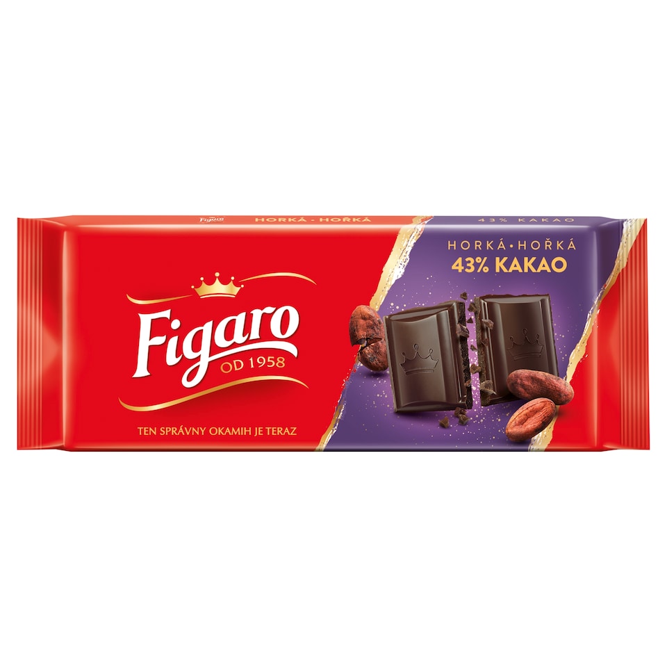 Figaro čokoláda hořká 80g