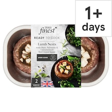 Tesco Finest Lamb Nests With Mint, Balsamic & Caramelised Red Onion Sauce 398g