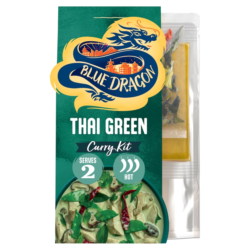 Blue Dragon 3 Step Thai Green Curry 253G