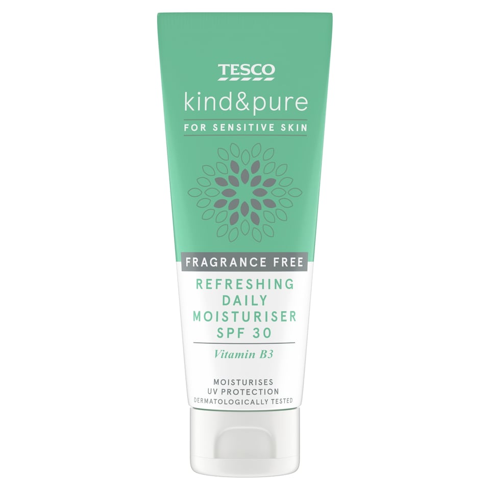 Tesco Kind & Pure Fragrance Free SPF30 Moisturiser 75Ml