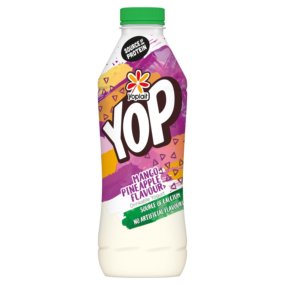Yop Mango & Pineapple Flavour Yoghurt Drink 825g