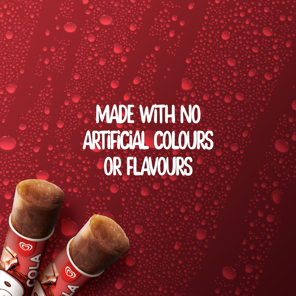 image 1 of Wall's Calippo Mini Cola Ice Lollies 5x80ml