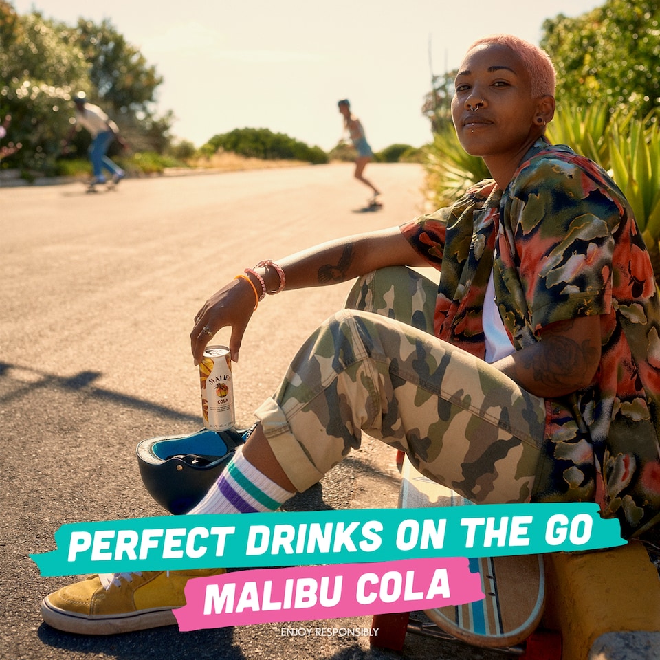 image 1 of Malibu Cola Ready to Drink Premix 250ml