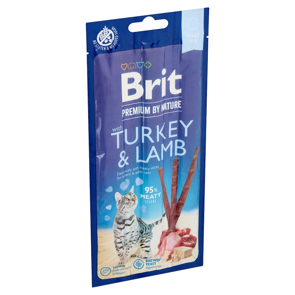 Obrázek 1 pro produkt Brit Premium by Nature Doplňkové krmivo pro kočky 3 ks