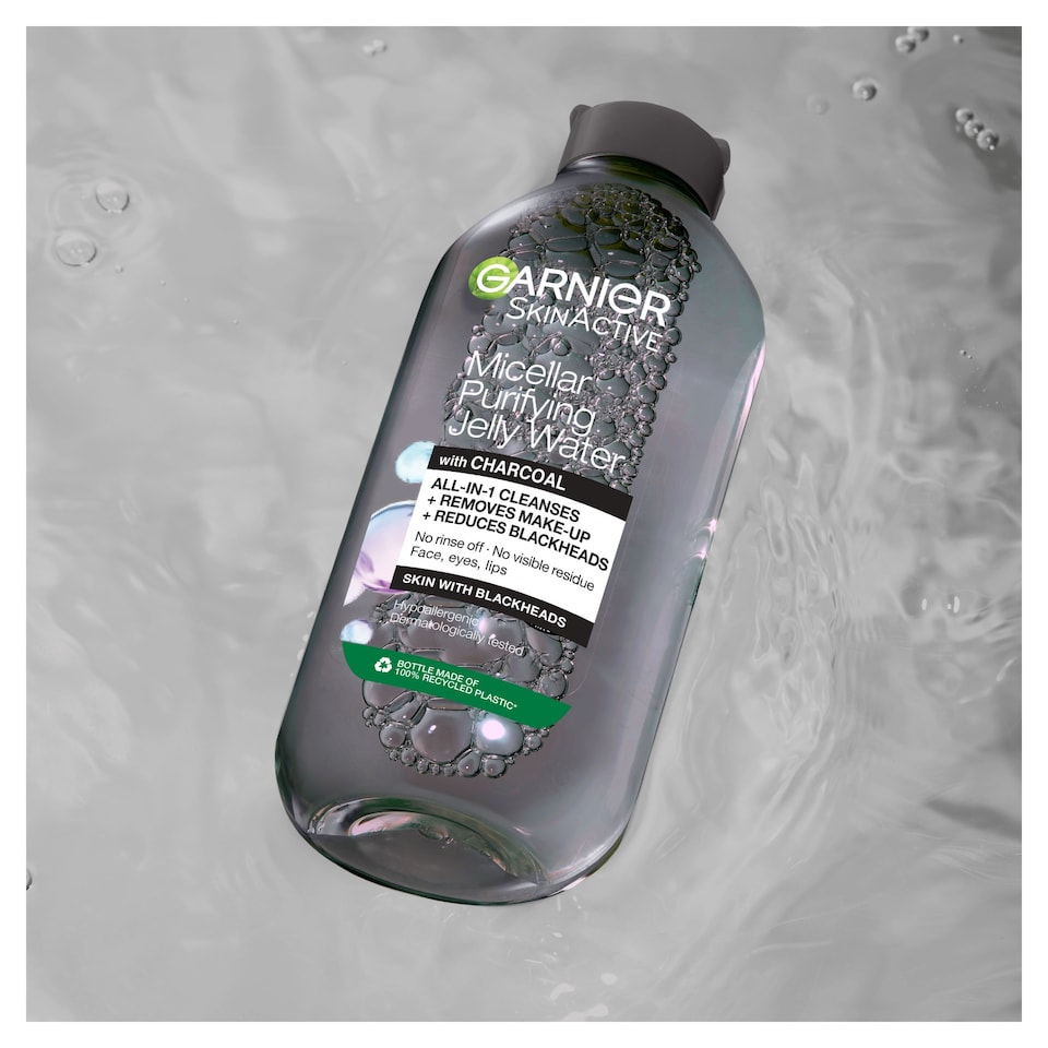 image 1 of Garnier Micellar Purifying Jelly Water With Charcoal 400Ml
