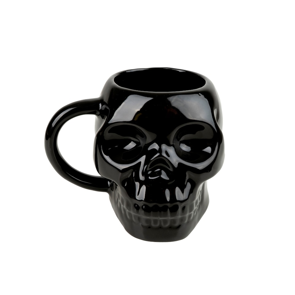 Candlelight Halloween 3D Skull Mug