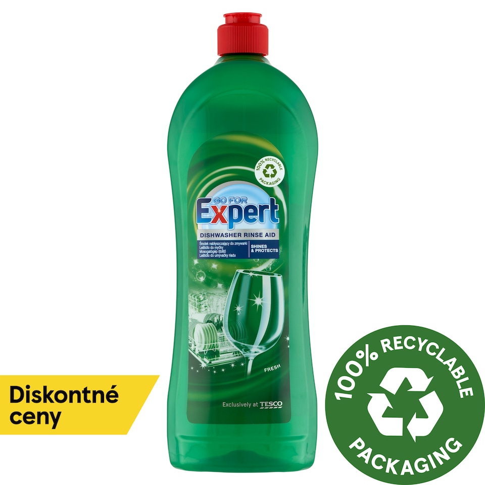 Go for Expert Fresh leštidlo do umývačky riadu 800 ml