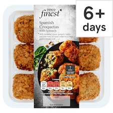 Tesco Finest Spanish Croquetas with Spinach 210g