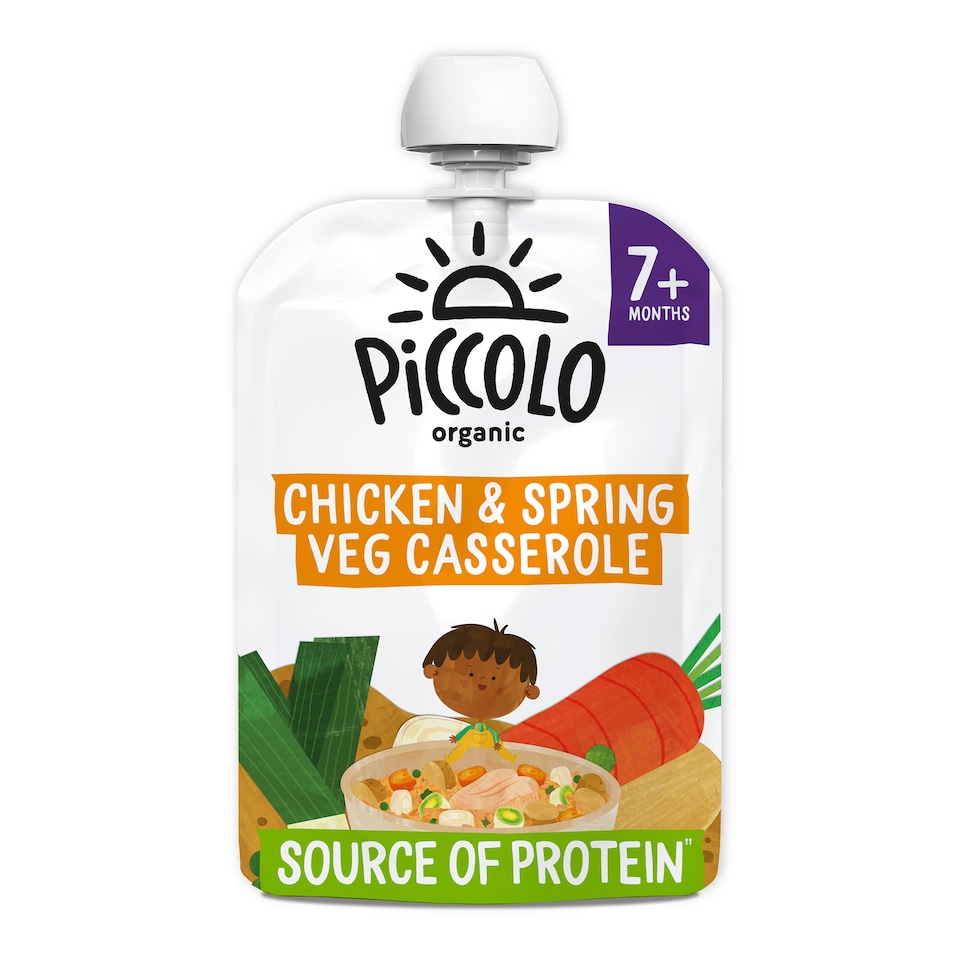 Piccolo Organic Chicken & Spring Veg Casserole 130g