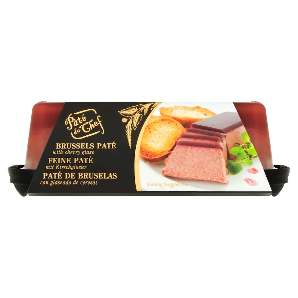 Pate Du Chef Brussels Pate With Cherry Glaze 200G
