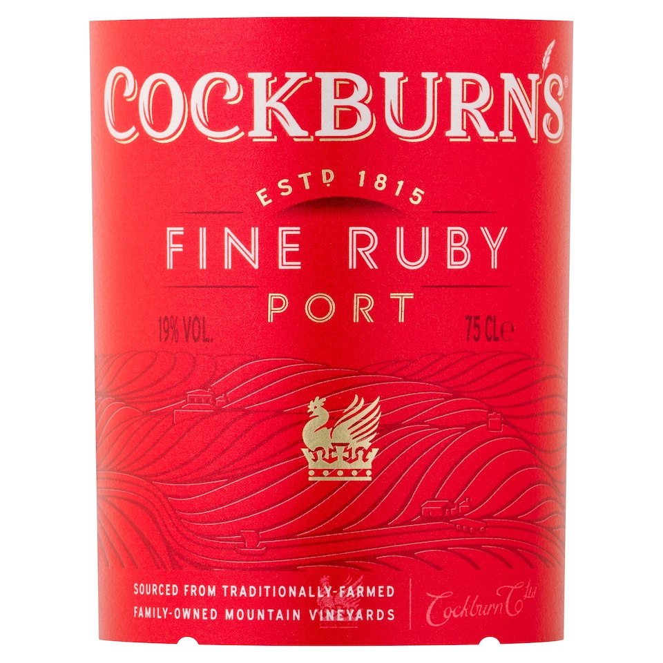 image 1 of Cockburns Fine Ruby Port 75Cl