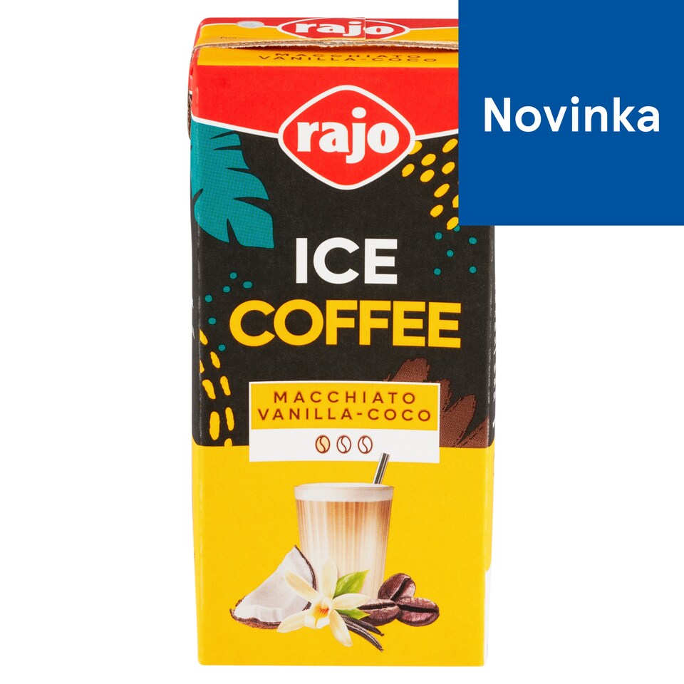 obrázok 1 z Rajo Ice Coffee Macchiato Vanilla - Coco 330 ml