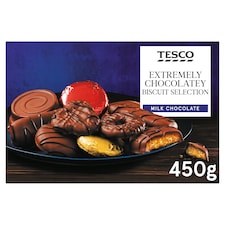 Tesco Milk Chocolate Biscuit Selection 450G