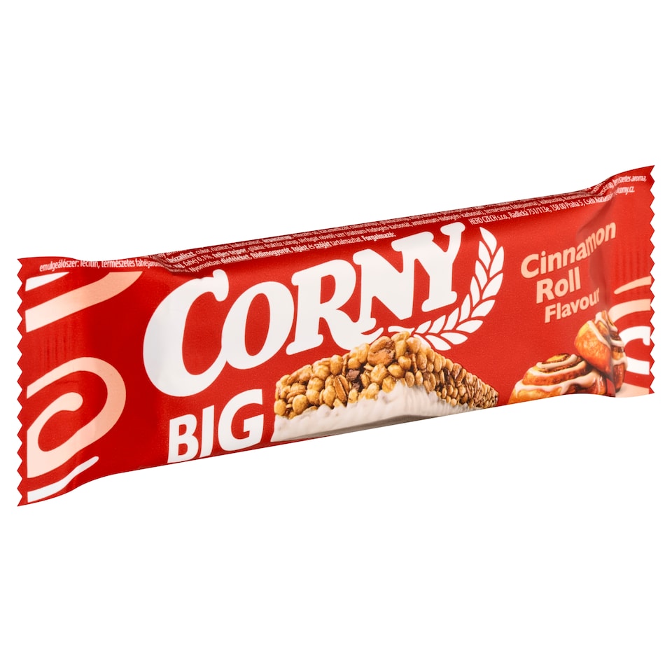 image 1 of Corny Big Cinnamon-Flavoured Cereal Bar, Partially Dipped in White Coating 40 g